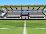 Desain Tribun Stadion 17 Mei Banjarmasin