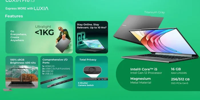 Spesifikasi dan Harga Luxia Pro i5, Pilihan Laptop Core i5 8 Jutaan!